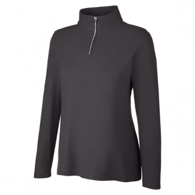 Ladies ChromaSoft Pique 1/4 Zip